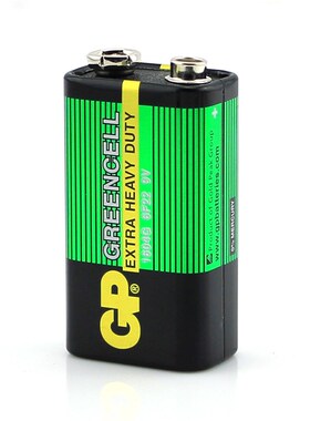 6F22/ GP超霸9V干电池 万用表玩具扩音器报警器无线话筒电源