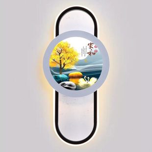 2025新款 楼梯灯 北欧主卧室壁灯卧室床头灯现代客厅背景墙房间中式