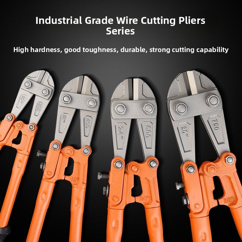 断线钳钢筋剪大力钳剪锁钳剪钢丝铁丝J头钳铬钒合金钢鹰嘴断线钳