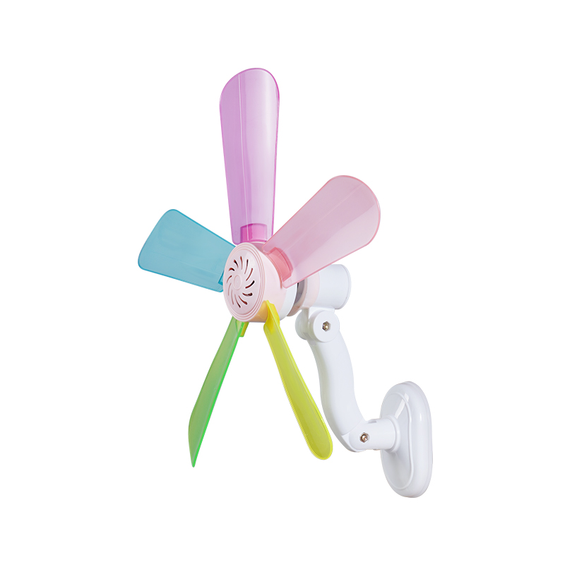 小风扇学生宿舍家用厨房卫v生间厕所免打孔壁挂式挂墙式小型电风