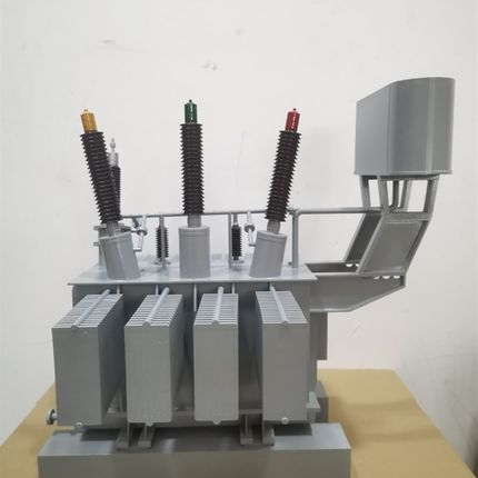 110kV三相油浸式变压器变电站模型摆件展厅展会办公送客户领导礼
