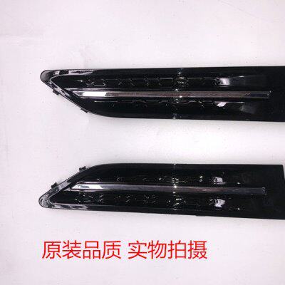 起亚K5叶子板转向灯翼子板电镀条叶子板侧灯装饰条老款K5眉灯弯灯