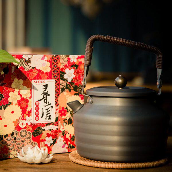 爱路客1.3L寻唐水壶便携折叠功夫茶壶户外水壶家用泡茶壶烧水壶