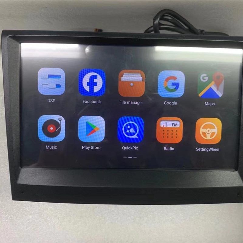 A3车载智能4G安卓声控智能导航GMPS后视记录仪一体机