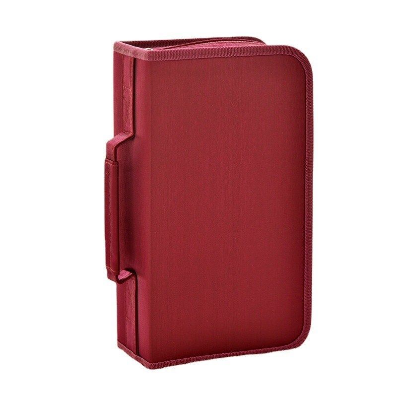 手提丝光布CD包车m载碟片加厚光盘包大容量现货收纳CD整理包