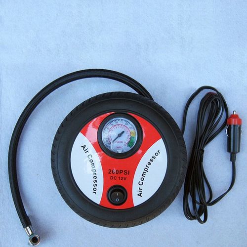 12伏汽车轮胎充气泵 汽车充气泵 轿车车L载充气泵打气机车用冲气