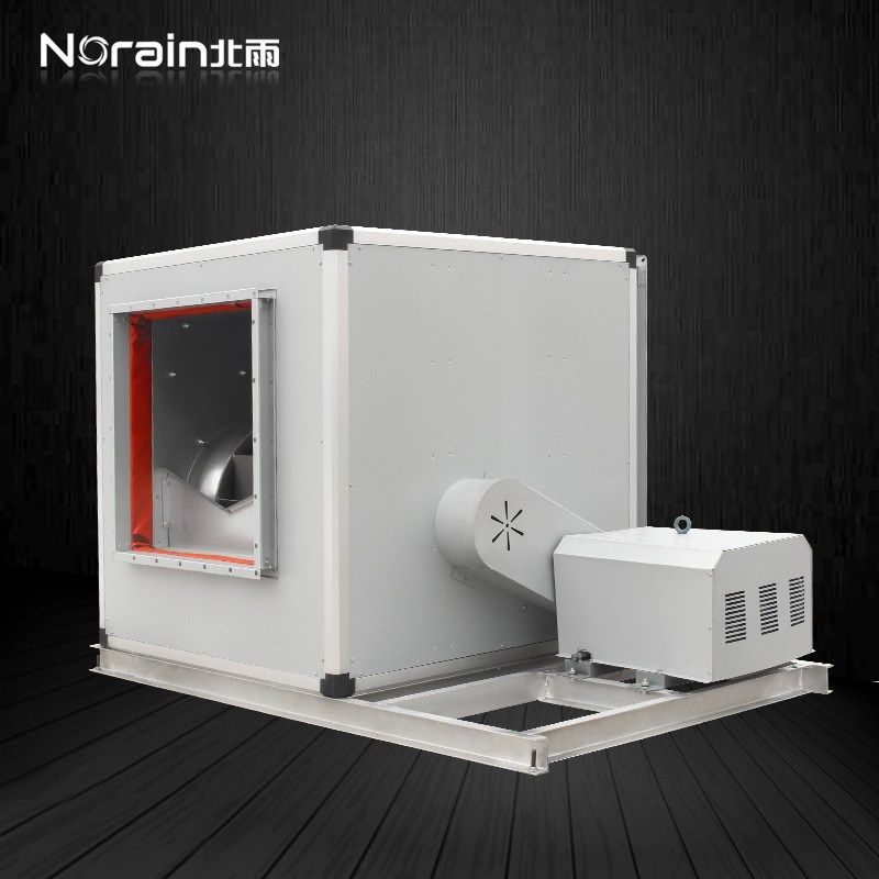 后倾式离心风机箱柜式离心风机厨房排油烟风机工业排风换气低噪音