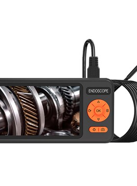 跨境4.5寸5寸IPS高清大屏1080P工业内窥镜汽车管道汽修便携式手持