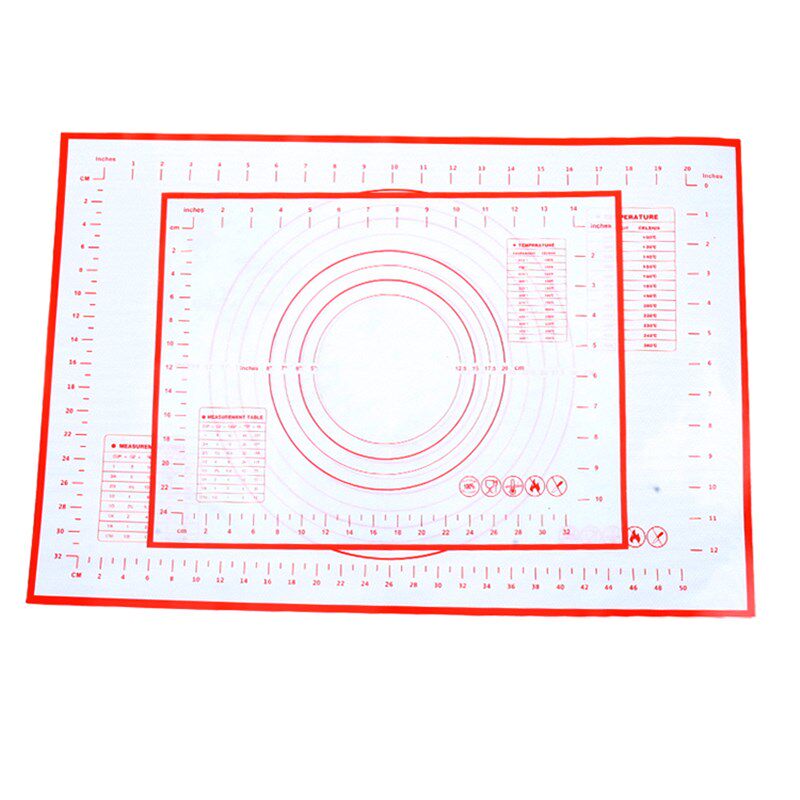 硅胶揉面垫加厚揉面垫硅胶面板案板和面垫擀面垫烘焙垫糖画垫