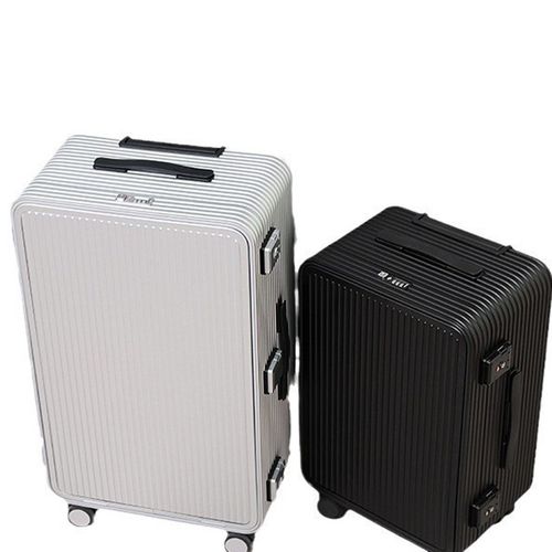 新款大容量铝镁合金拉杆箱26寸前开盖行李箱24寸20侧开登机旅行箱