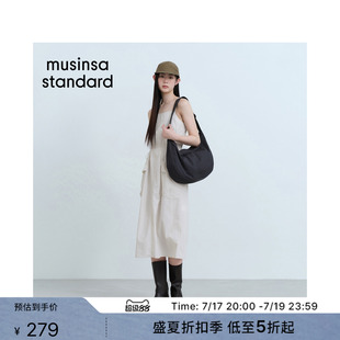 韩国26夏季新品女士潮流时尚休闲工装吊带连衣裙MUSINSA STANDARD