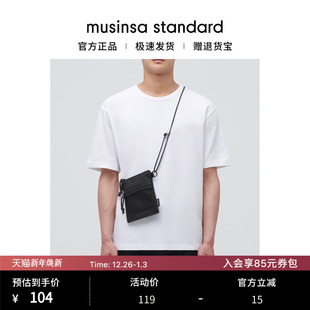 韩国25秋冬男女日韩风轻便户外简约休闲斜挎包musinsa standard