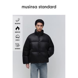 韩国男女大码羽绒服musinsa standard