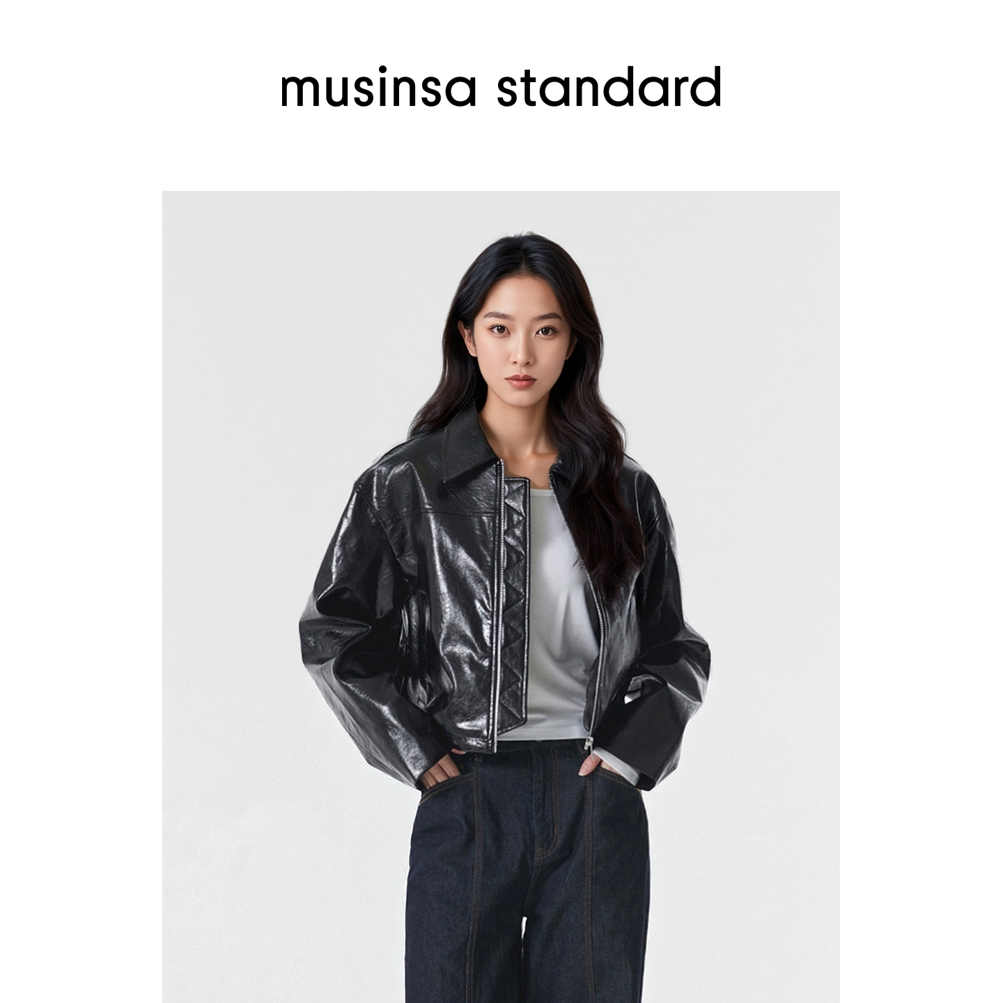 女士秋季机车风夹克酷飒短款外套