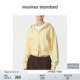 standard 双拉链连帽卫衣外套musinsa 韩国春季 女士休闲宽松短款