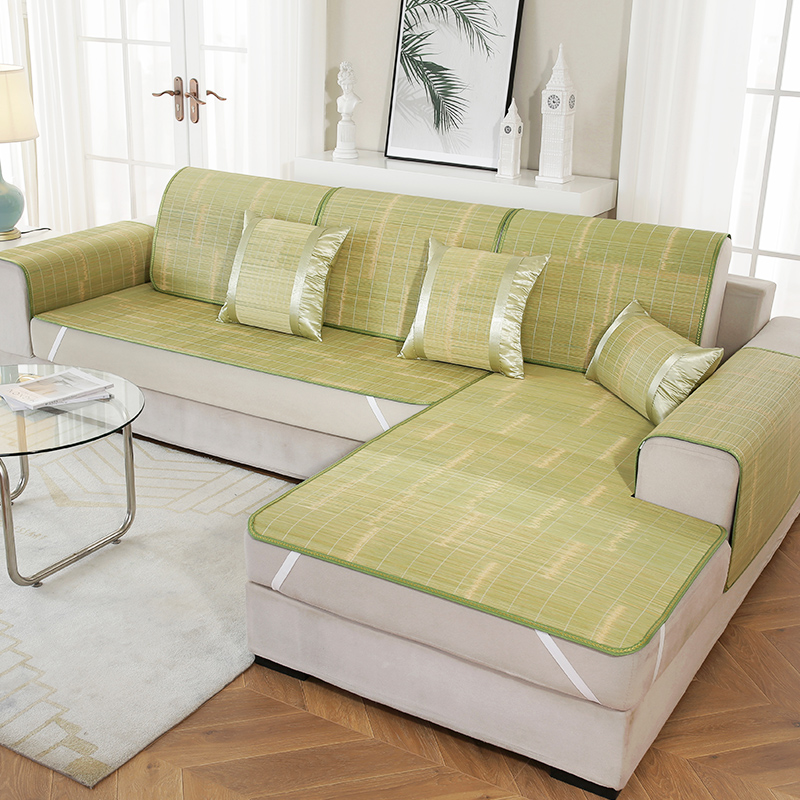 沙发凉席垫夏季夏天款竹席防滑定做贵妃K床凉快竹条座垫竹垫坐垫