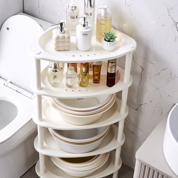 卫生间脸盆架浴室置物架洗手间塑料多层墙边厨房三角架沥水落地式,家庭/个人清洁工具,脸盆架,淘宝优惠券,粉丝福利购,淘宝优惠卷