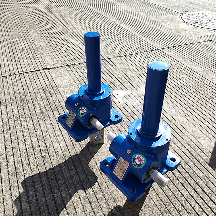 日邦SWL1T/2.5T/5T丝杠升降机用于机械设备的减速升降和推拉