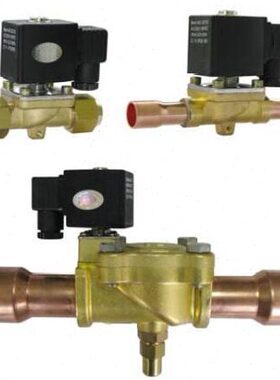 奉申电磁阀 SV13A 5/8″螺口 220V线圈 空调冷库维修配件电磁阀