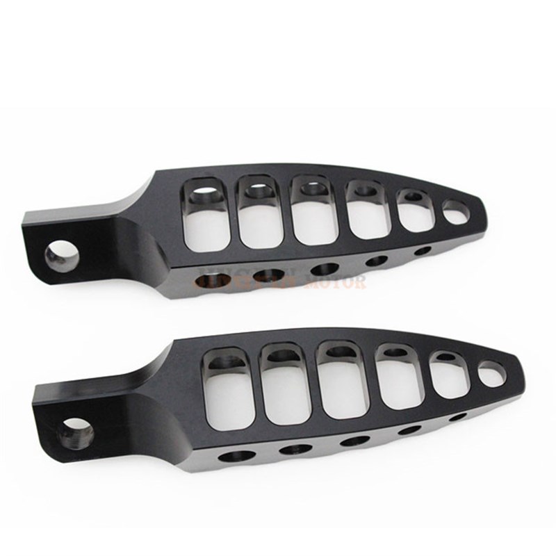 适用于哈雷XL883 1200 肥仔 戴娜 突破者 改装RSD前脚踏瞪 后脚踏