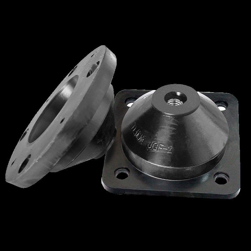 橡胶减震器圆形JGF型落地风机水泵空调机组JGD防震碗式减震垫加厚