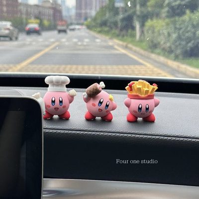 星之卡比汽车摆件车内饰品摆件中控台装饰可爱车载摆件新车礼物