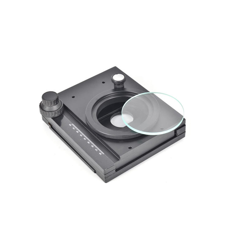 显微镜XY轴移动平台微调载物平台数码显微镜专用精密移动平台批发