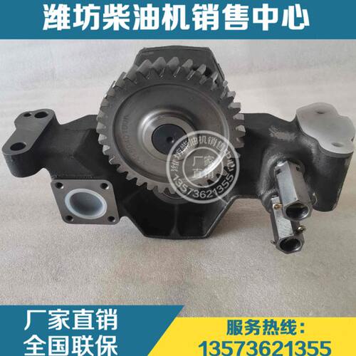 潍柴6M26柴油发动机12M26博杜安 发电机组 船用1004810498机油泵