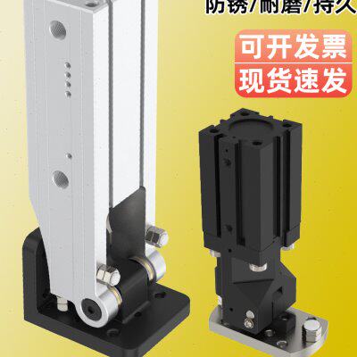 旋转气缸小型气动大全大推力配件大全90度气动推杆伸缩杆气动转角