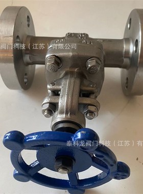 双相钢 F53  2507 J41Y-100V  高压法兰焊接截止阀DN15 20 25 32