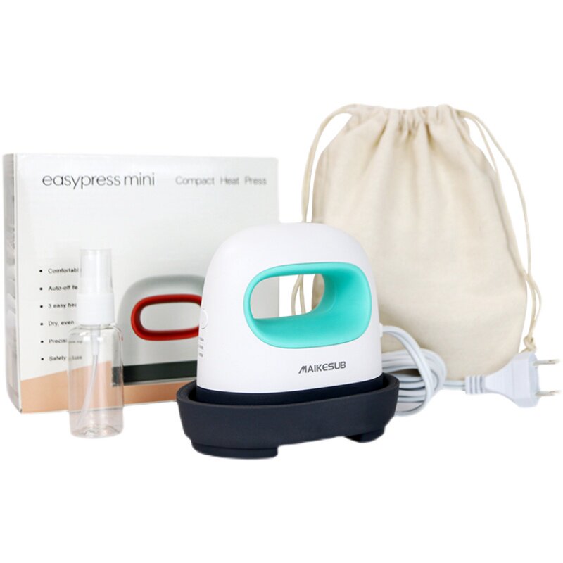 mini家用手持小电熨斗式烫画机迷你热转印机服装定制便携式烫画机