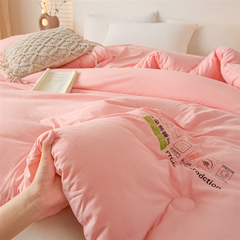 A类纯棉大豆纤维被子被芯冬被空调被冬天加厚保暖春秋被四季通用4