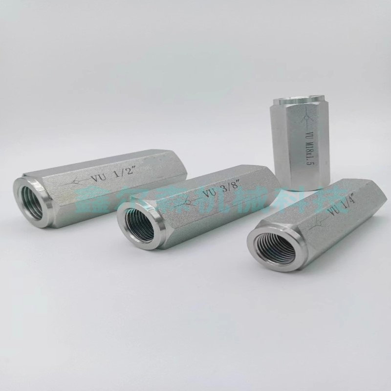 VU-G1/4单向阀 VU-G3/8 VU-G3/4 VU-G1 VU-G2 VU-G11/4 VU-G11/2