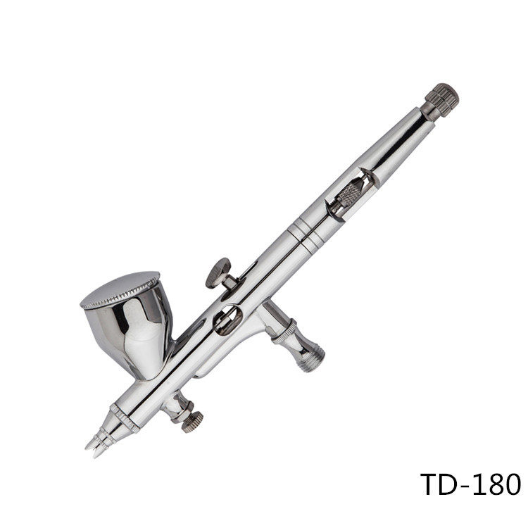 供应0.25mm口径9cc上壶风量可调节模型喷笔 TD-180