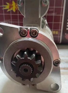 起动机QDJ1328X适配镇江四洋380J-3南通哈默CZ380C救生艇启动马达