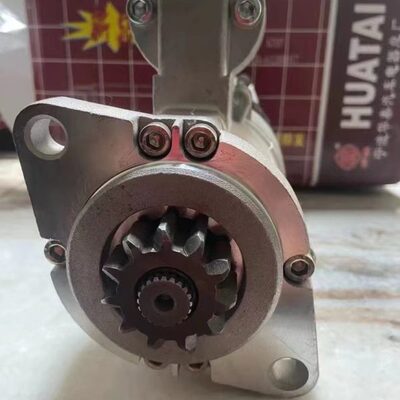 起动机QDJ1328X适配镇江四洋380J-3南通哈默CZ380C救生艇启动马达