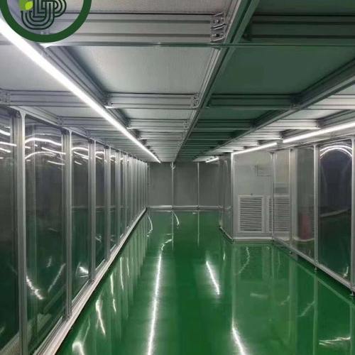 PT百级千级无尘室洁净棚 FFU定制净化棚流水线局部净化棚百级层流