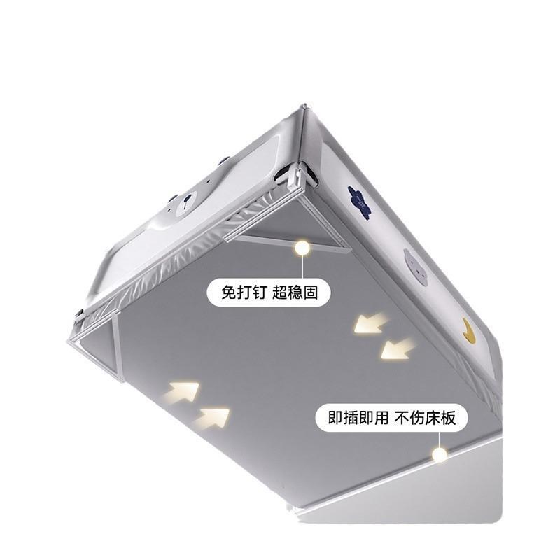 床围栏宝宝防摔防护栏儿童床边防掉挡板婴儿加高床护栏蚊帐款
