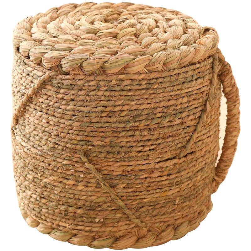 稻草编织蒲团坐垫榻榻米草垫子家用坐墩地上坐凳懒人客厅地板座墩