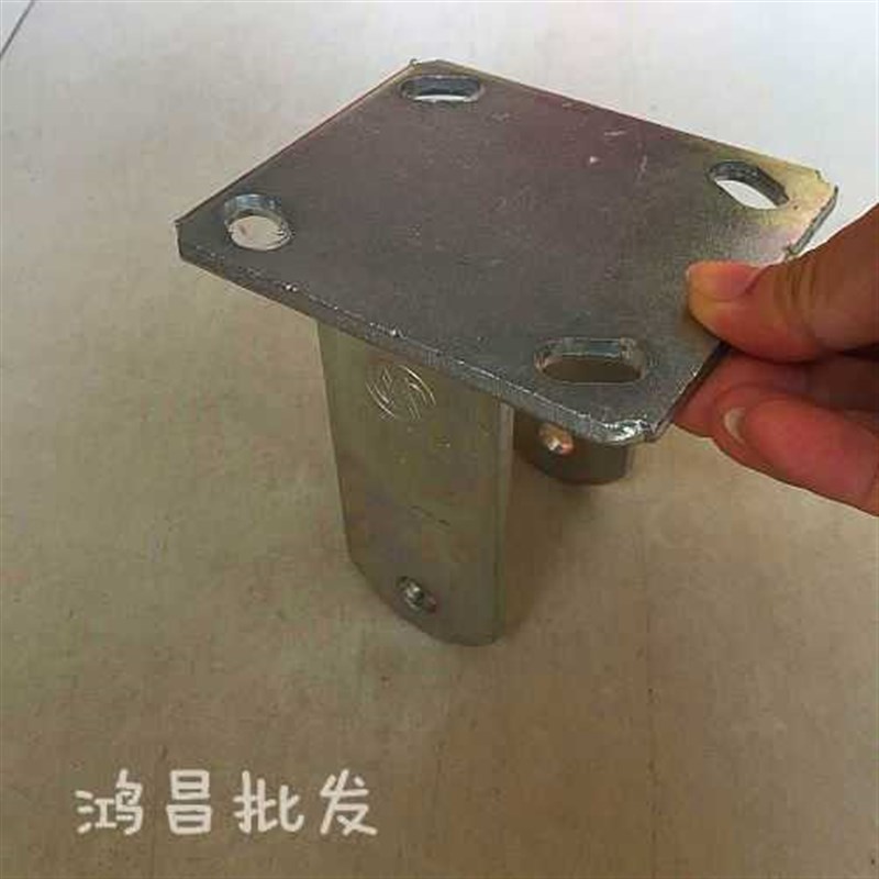 支架脚轮厂支架直家批 轱辘重型子配件拖车O转手推车定向轮子5寸