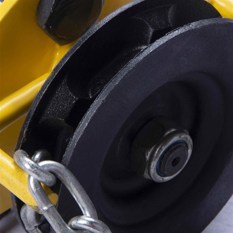 手拉小车防撞可调0.5-50手拉葫芦配件单轨跑车Z工字钢滑车