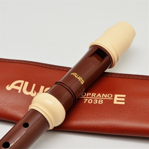 aulos爱乐斯702B(G)德式高音703B (E)中音709B(E)英式8孔竖笛