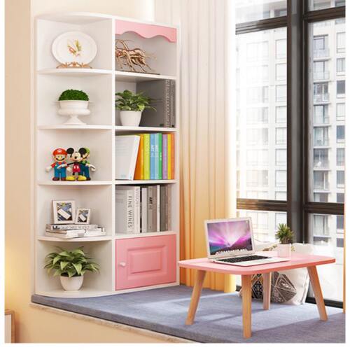 飘窗柜储物柜书桌书柜一体创意组合卧室多功能边角柜窗台柜置物架