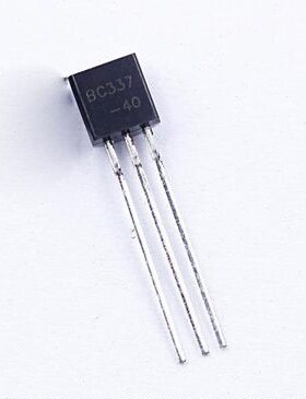 全新 BC337-40 直插TO-92 直插 NPN三极管 0.8A/45V 1000个=35元