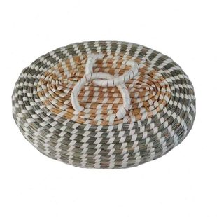 小美TM5专用草锅盖美善品tm6加高蒸笼蒸盘配件手工编织不滴水盖子