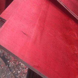 木工板 建筑模板红板工程用壳子板重复使用多次91.5*183防水耐磨