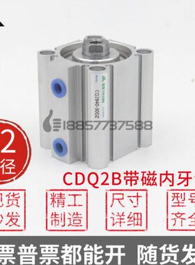 CDQ2B32-10DZ-15DCZ-30D-40-50D-75-100内牙带磁气缸CDQ2B32-20DZ