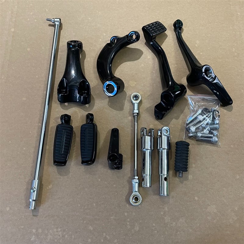 哈雷XL883/1200.s48改装高质量原装前置脚踏 前置刹车杆 挂挡杆