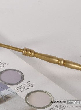 印度进口黄铜灭烛工具香薰蜡烛灭烛罩灭烛罩北欧样W板间软装摆件