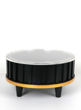 现代简约储物盒皮革首饰盒t样板间样品屋展示中心隔断层酒店客厅